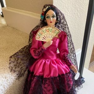 Vintage rare Spanish Poveda Doll 72438